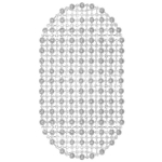 Коврик для ванны "Комфорт", Прозрачный